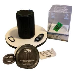 Altec Lansing IMW1100-BLK HydraMotion Bluetooth Speaker 360° Sound LED IP67